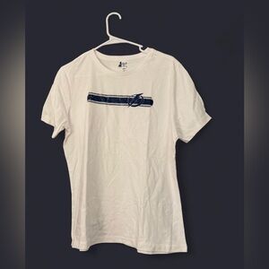 NWT Starter NHL Tampa Bay Lightning Women's Stripe Graphic Tee Size Large